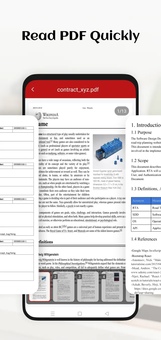 Fast PDF Reader & Viewer - Screen 3