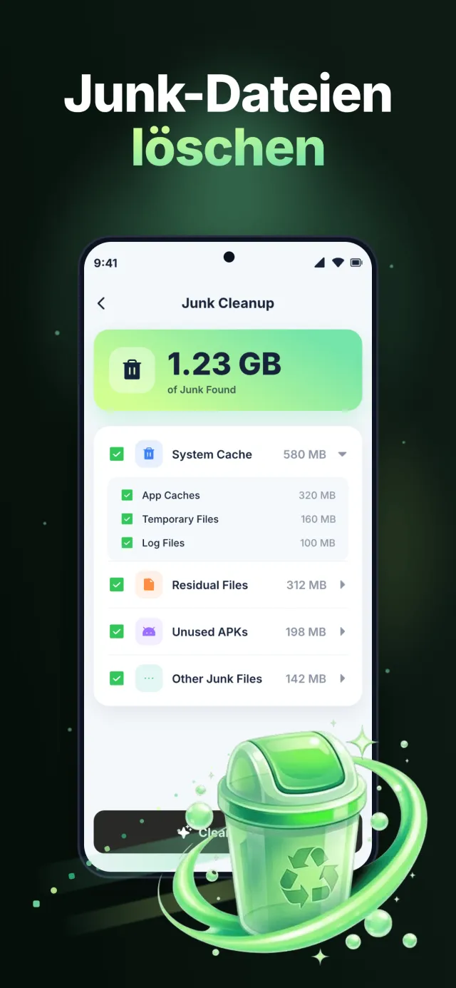 Cleaner & Guard: Junk Scan - Screen 2