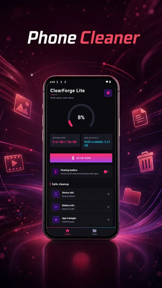 ClearForge Lite - Screen 2