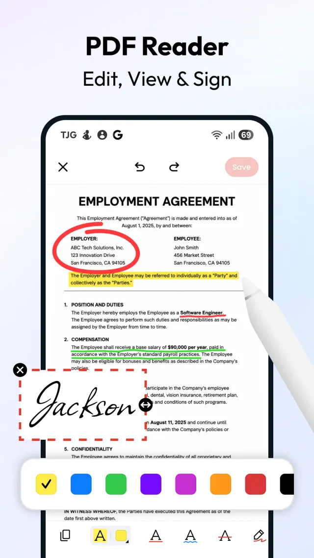 PDF Reader, PDF Editor, Viewer - Screen 2