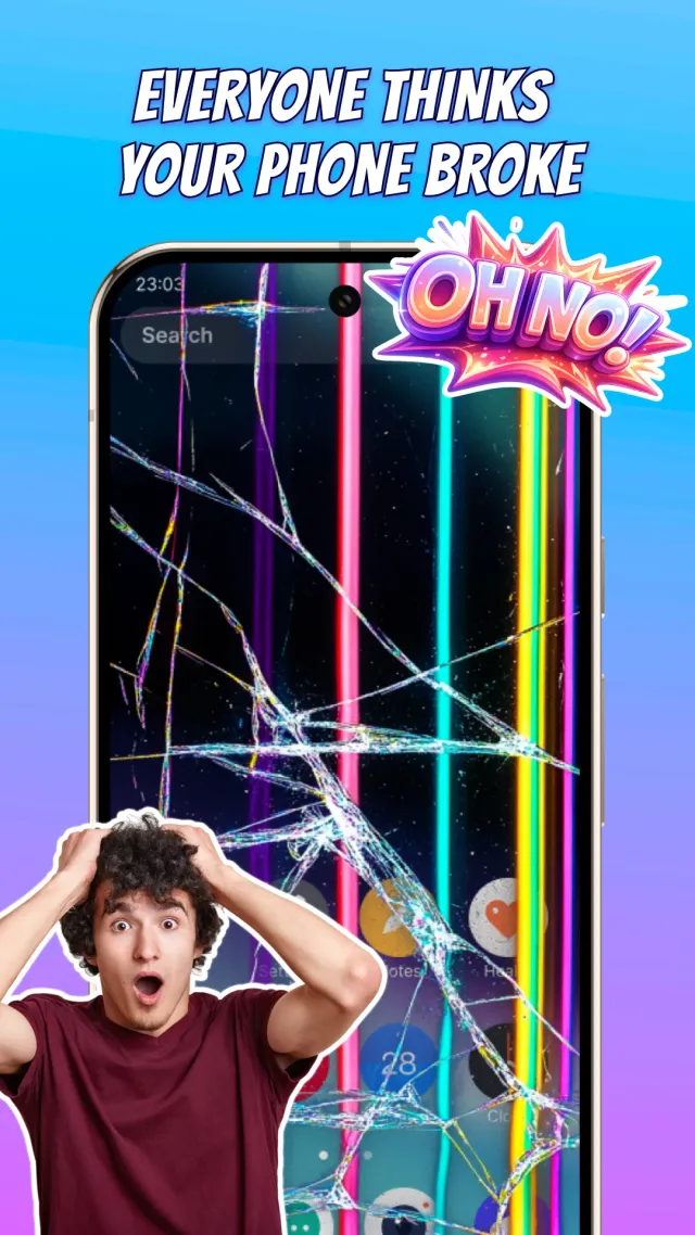 Broken Screen Prank & Sound - Screen 5