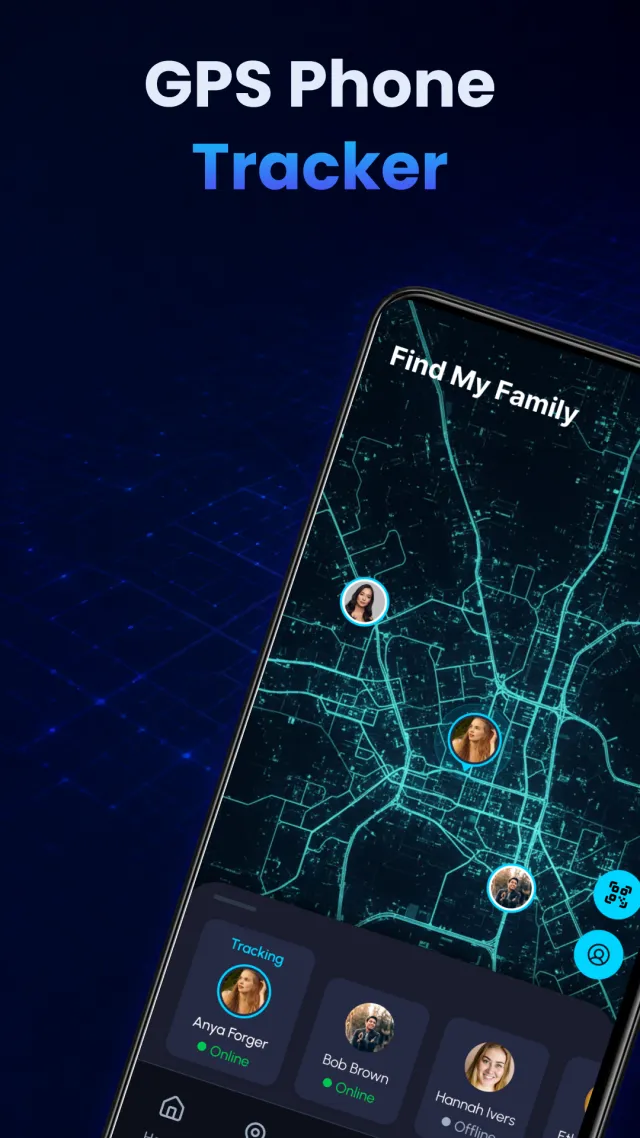 Real Time Phone Locator GPS - Screen 1