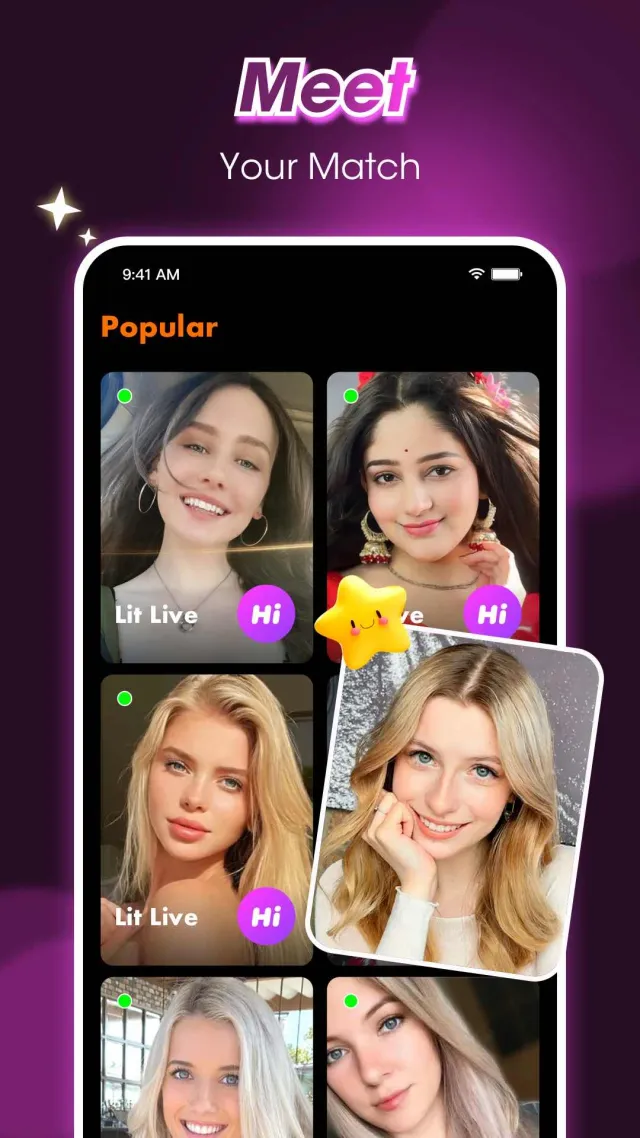 Lit Live - Video Chat Online - Screen 2