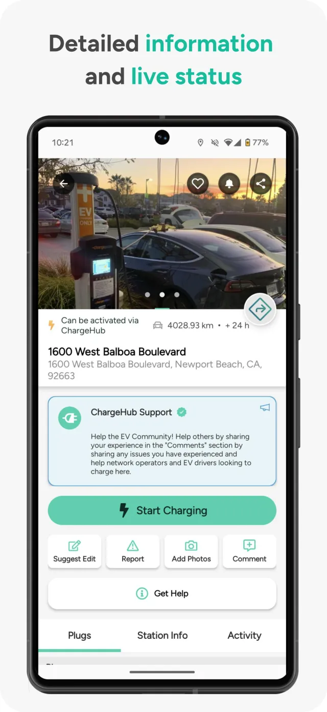 Chargehub EV & Tesla Charging - Screen 3