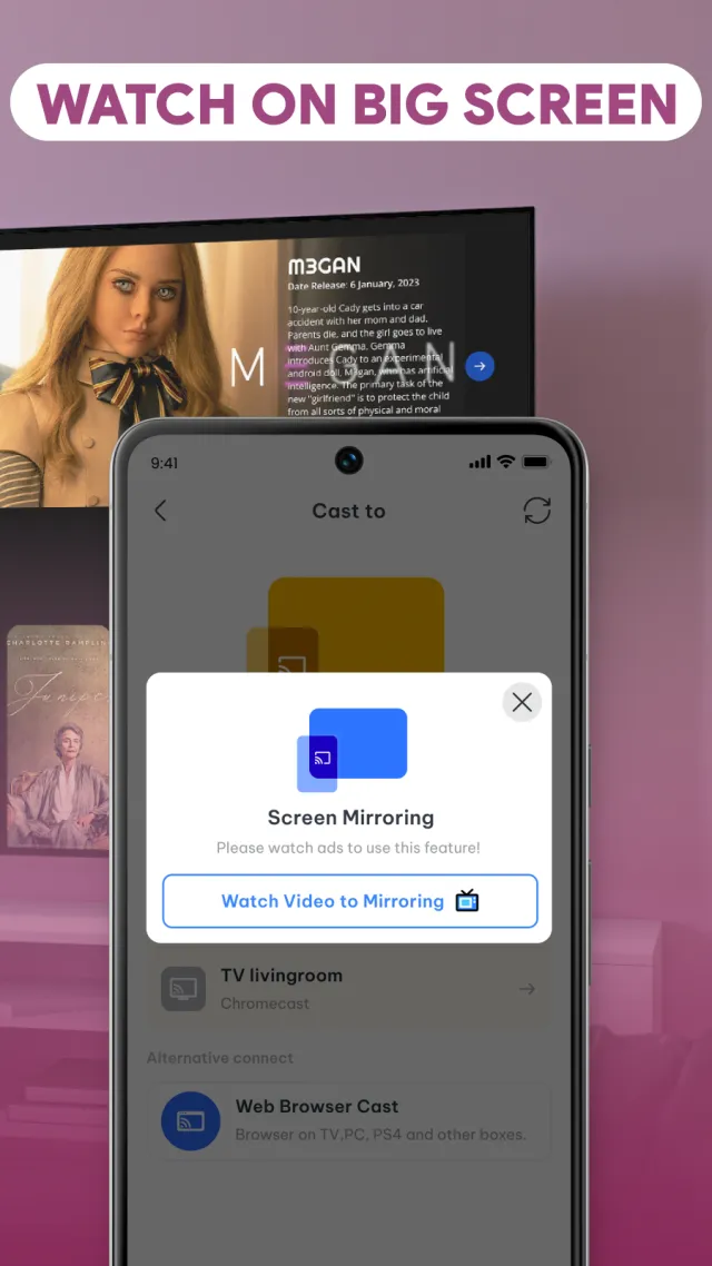 AI Mirror: Screen Mirroring TV - Screen 2