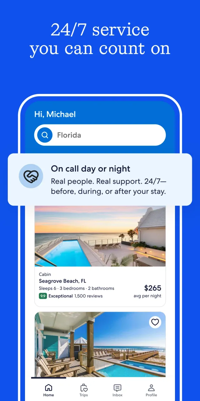 Vrbo Vacation Rentals - Screen 2