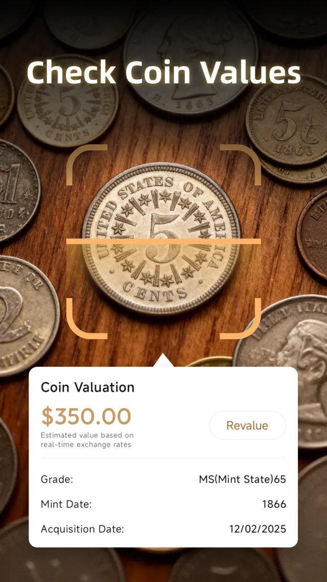 AI Coin Identifier: Value Scan - Screen 2