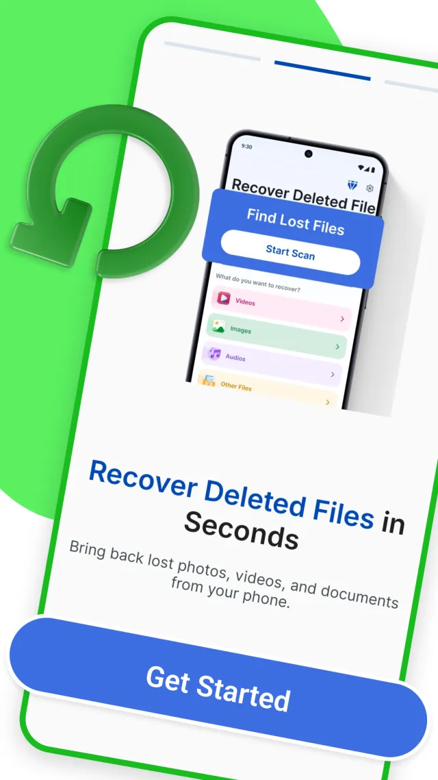 Recover Deleted Photos App - Screen 1