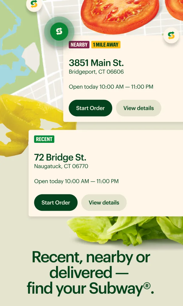 Subway® - Screen 2