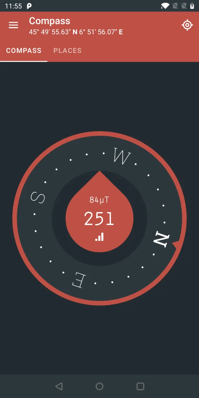 Compass - Screen 1
