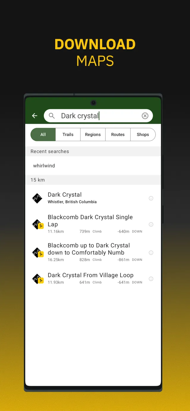 Trailforks - Screen 5