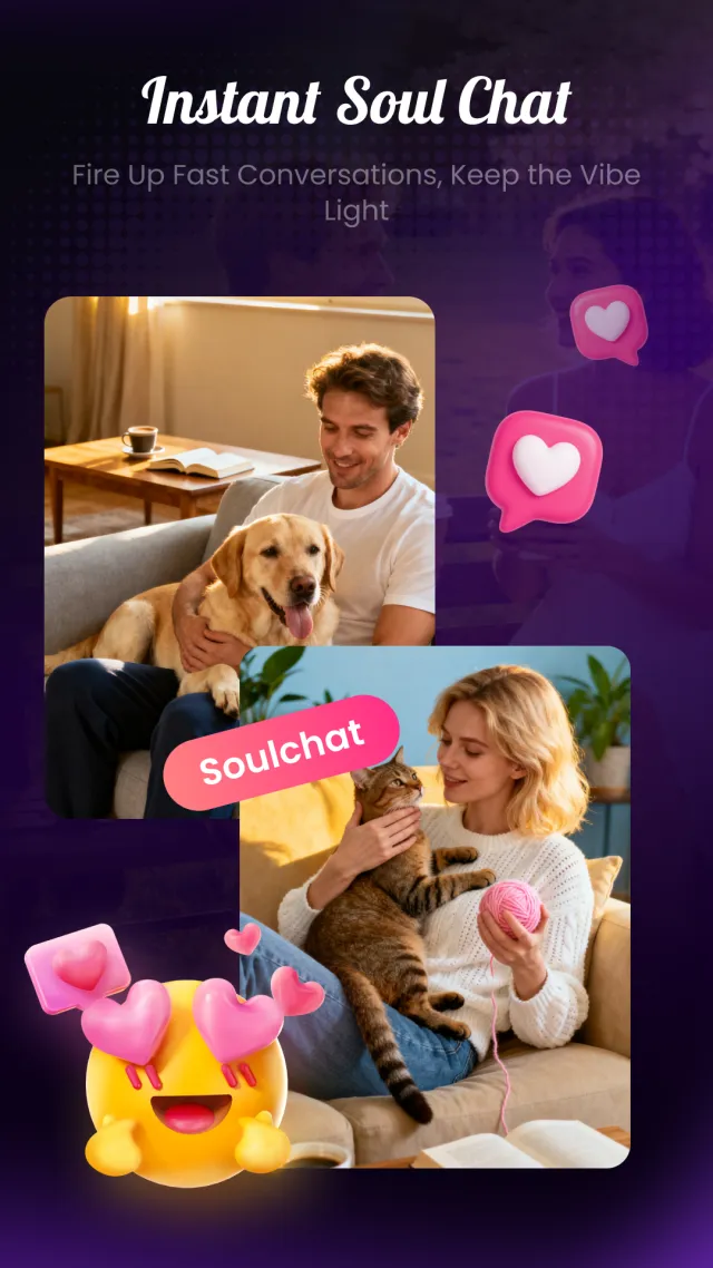 LocalSoul:Chat&Date - Screen 4