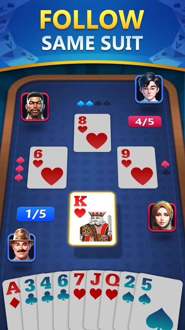 Spades - Classic Card Games - Screen 4