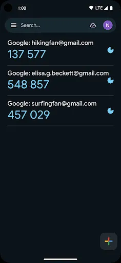 Google Authenticator - Screen 6