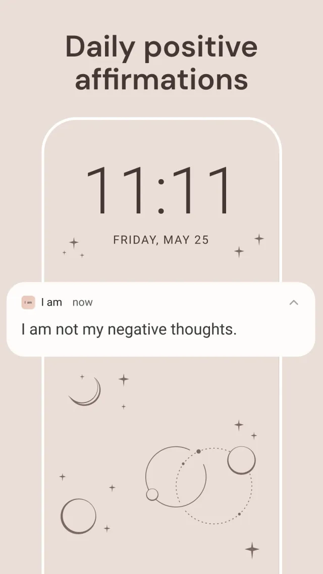 I am - Daily affirmations - Screen 1