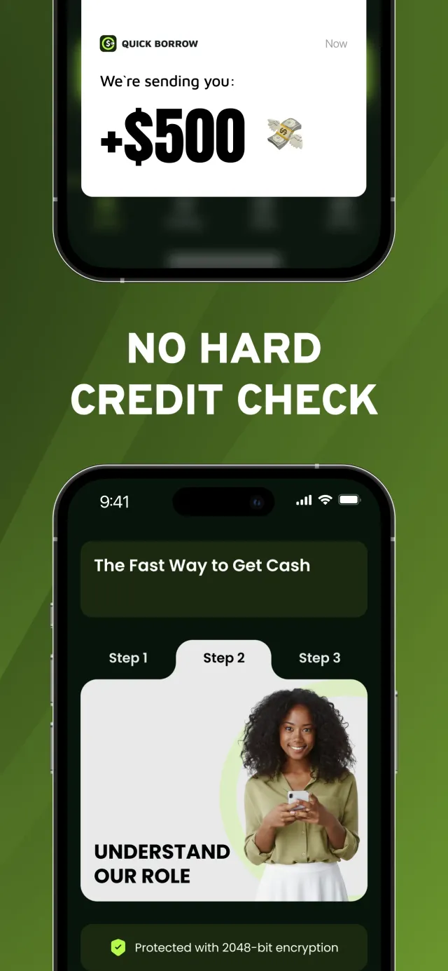 Cash Advance - Quick Borrow - Screen 3