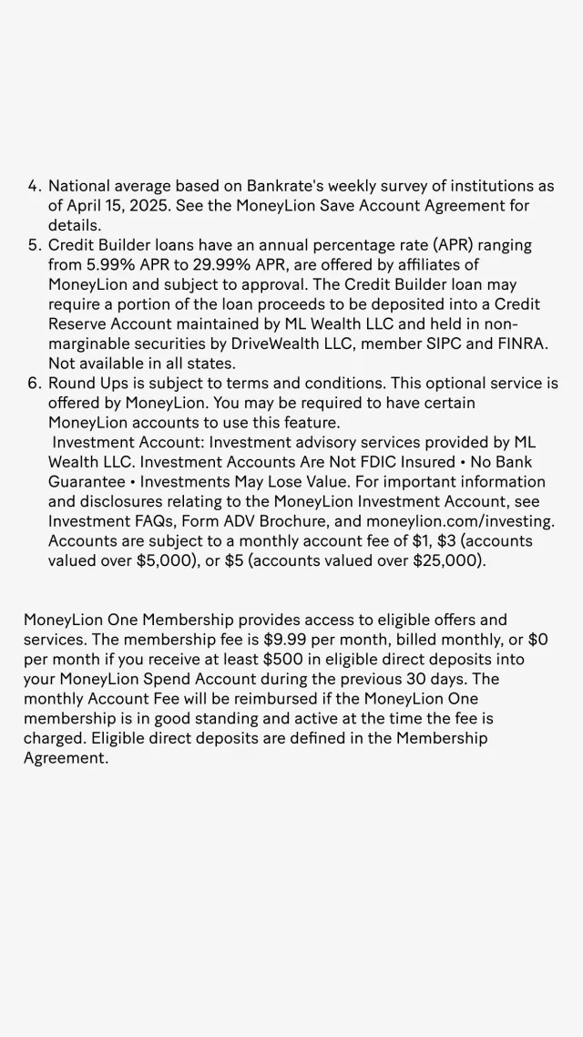 MoneyLion: Banking & Cash Back - Screen 8