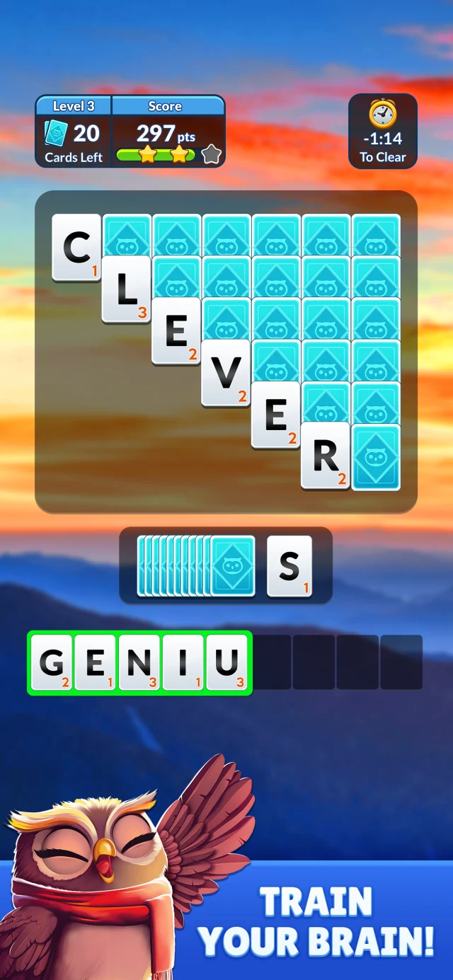 Wordscapes Solitaire - Screen 1