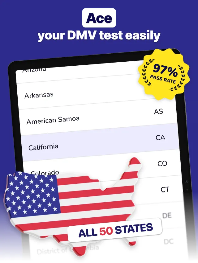 DMV Practice Test: Permit 2026 - Screen 6