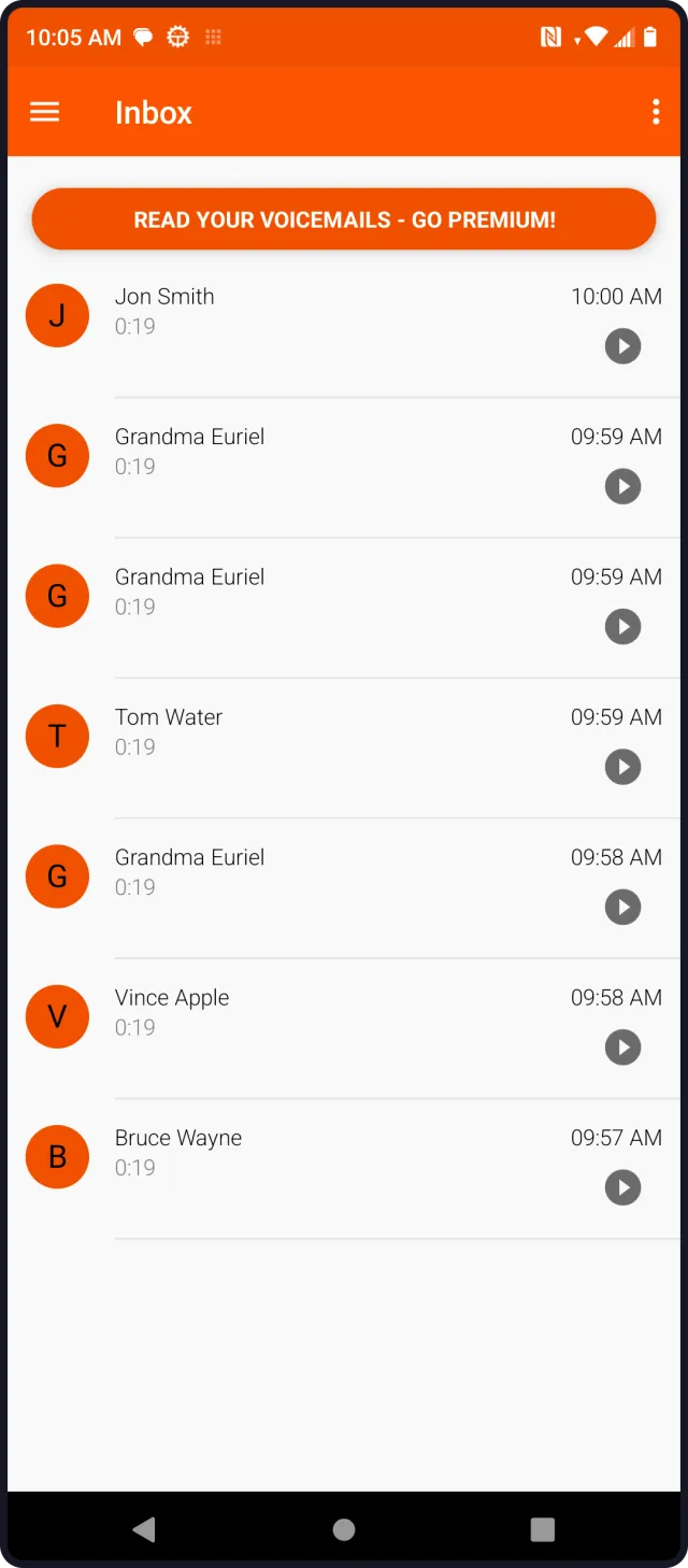 Boost Visual Voicemail - Screen 4