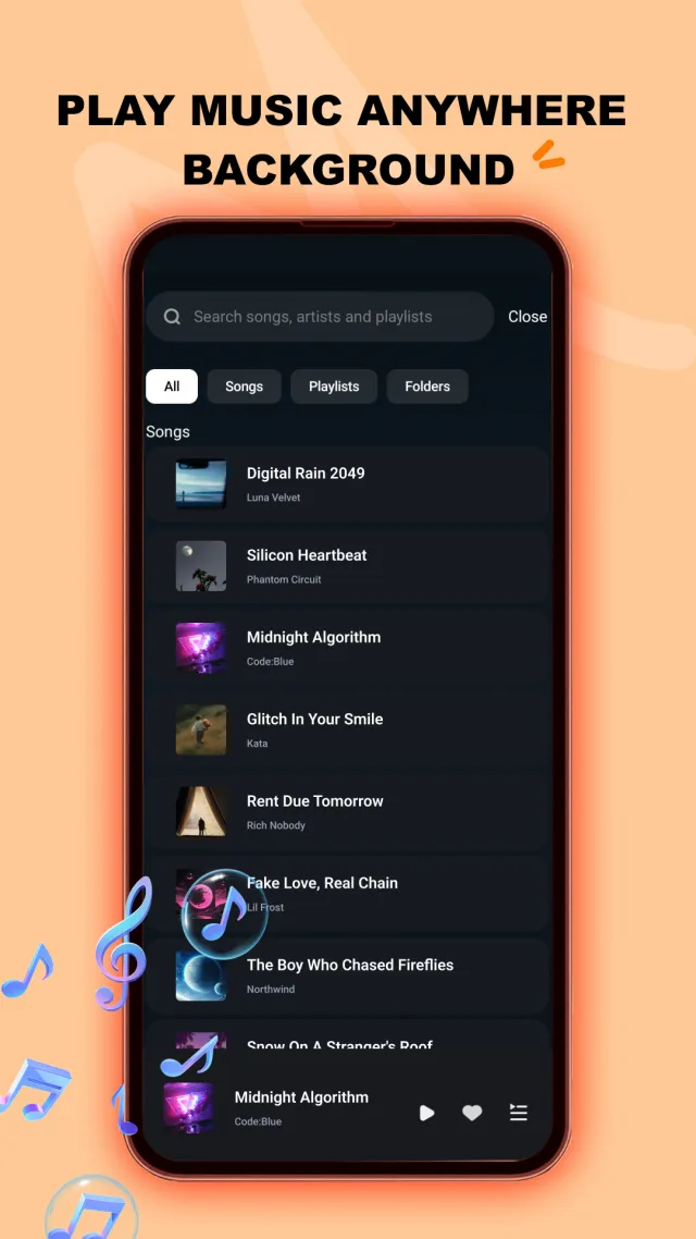 Sona - Music Player - Screen 3