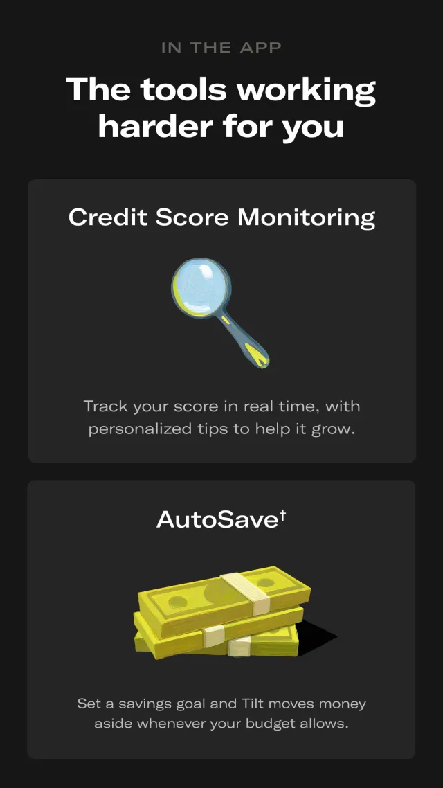 Tilt: Cash Advance & Credit - Screen 5