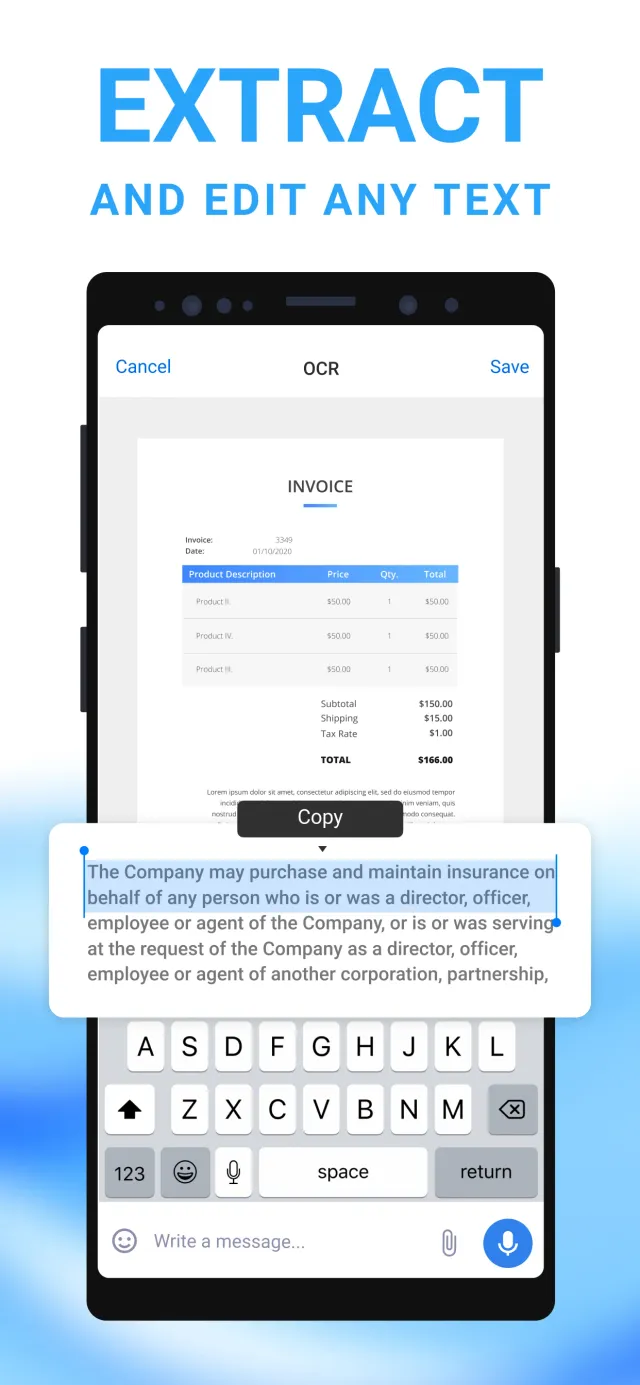 Mobile Scanner App - Scan PDF - Screen 3
