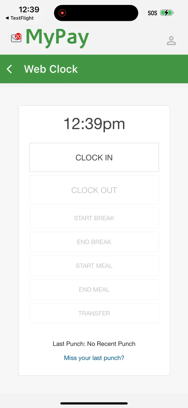 AllianceHCM MyPay - Screen 6