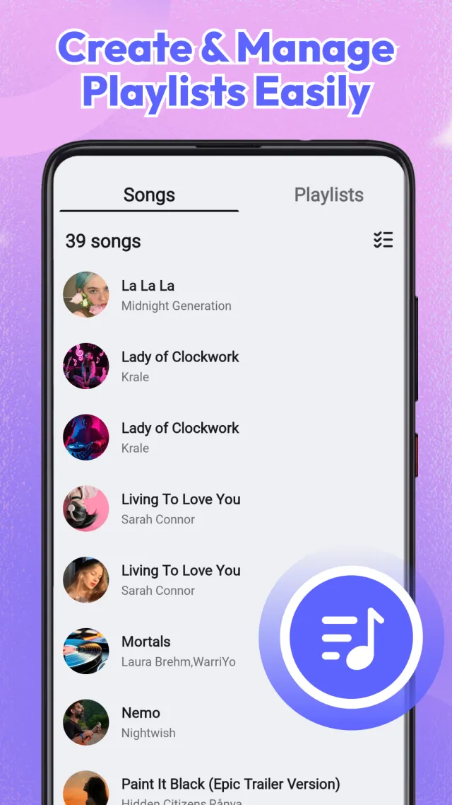 Lucky Music - Mp3 Player - Screen 4