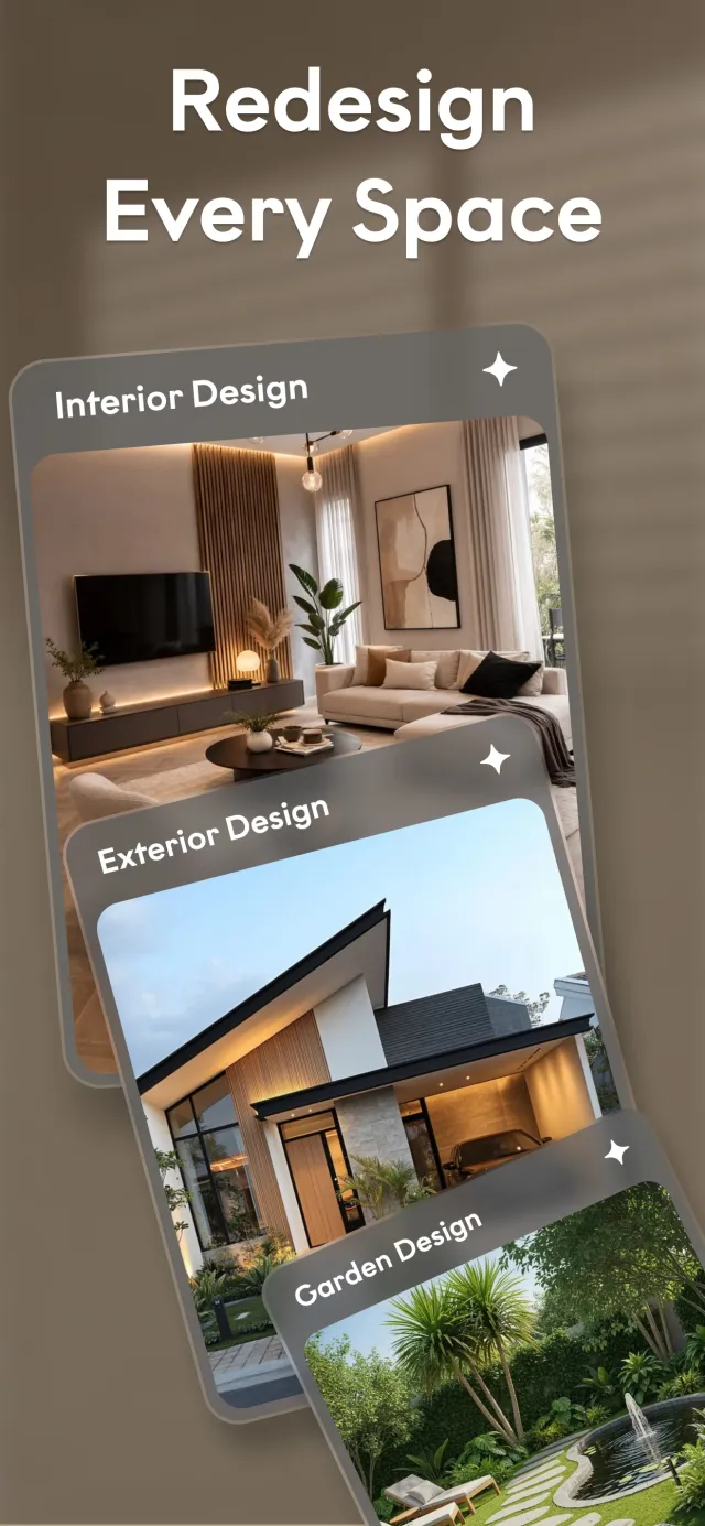 RoomAI: AI Interior Design - Screen 1