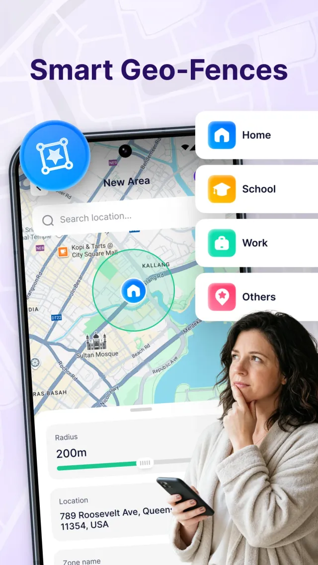 Map Tracker & Location Share - Screen 2