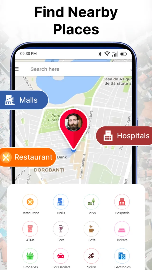 Live Earth Map: Satellite View - Screen 3
