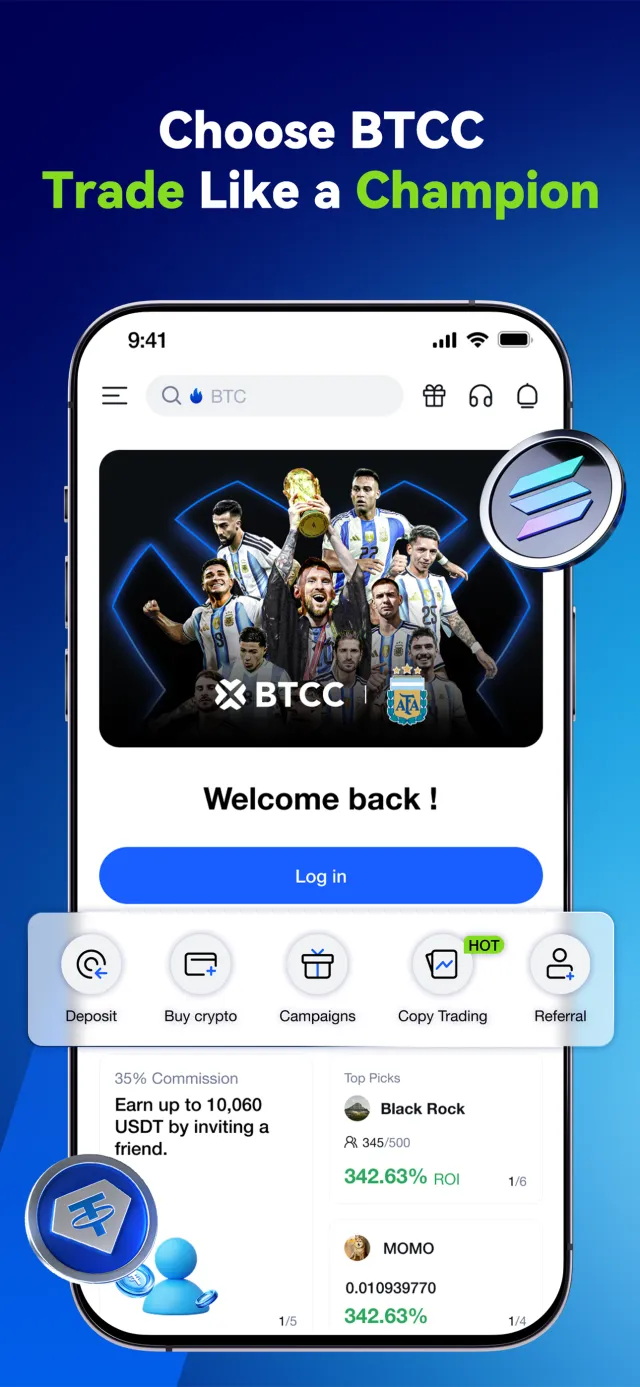 BTCC - Trade Bitcoin & Crypto - Screen 7