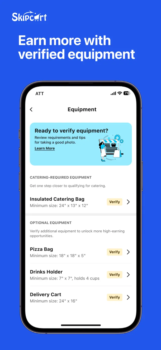 Skipcart: Deliver & Earn Money - Screen 7