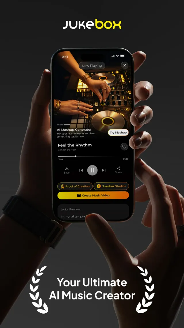 AI Song Generator - Jukebox - Screen 1