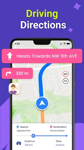 GPS, Maps, Driving Directions - Screen 4