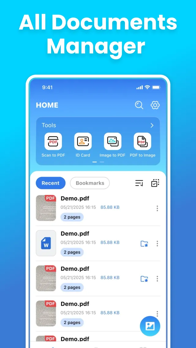 Swift PDF Reader & Converter - Screen 1