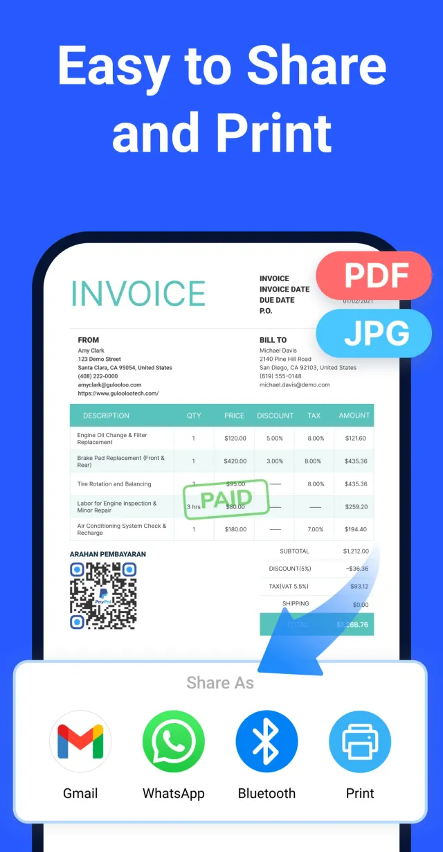Invoice Maker - InvoiceBase - Screen 5