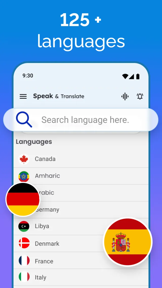 Speak and Translate Languages - Screen 4