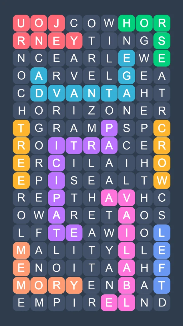 Fillwords: Word Search Puzzles - Screen 5