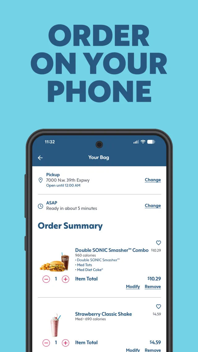 SONIC Drive-In - Order Online - Screen 4