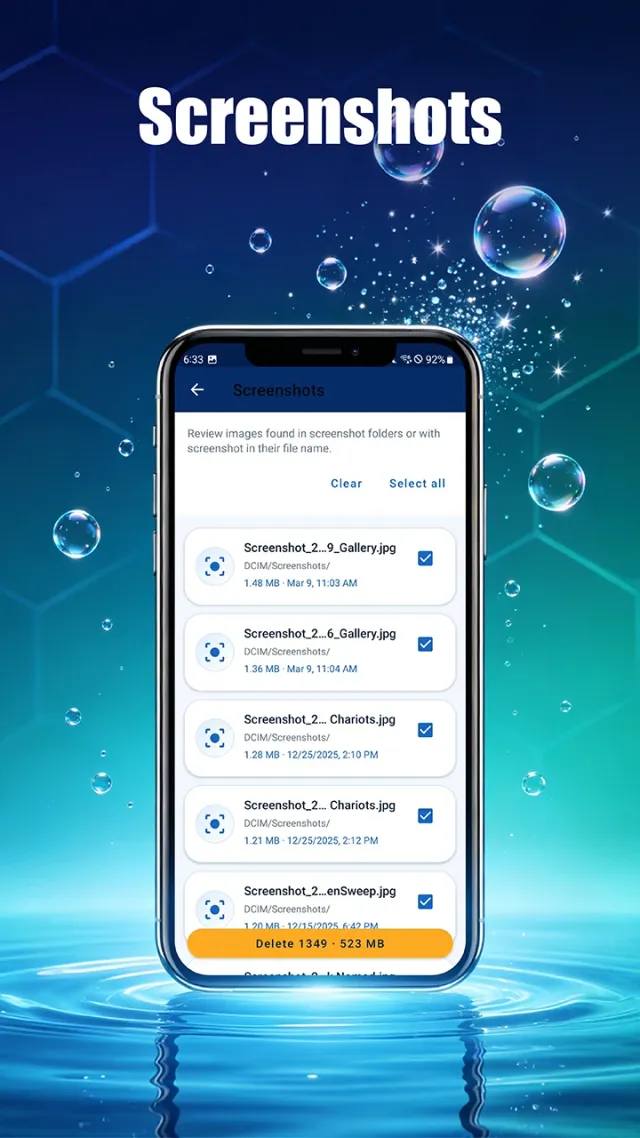 Storage Cleanup Tool - Screen 4