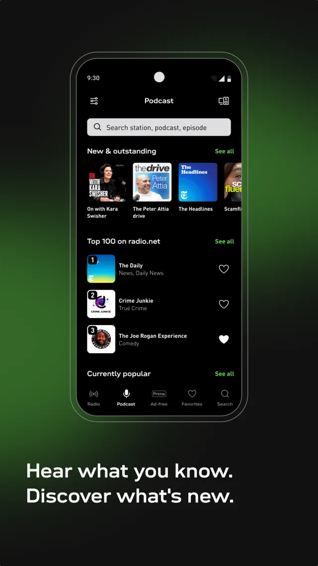 radio.net - AM FM Radio Tuner - Screen 2