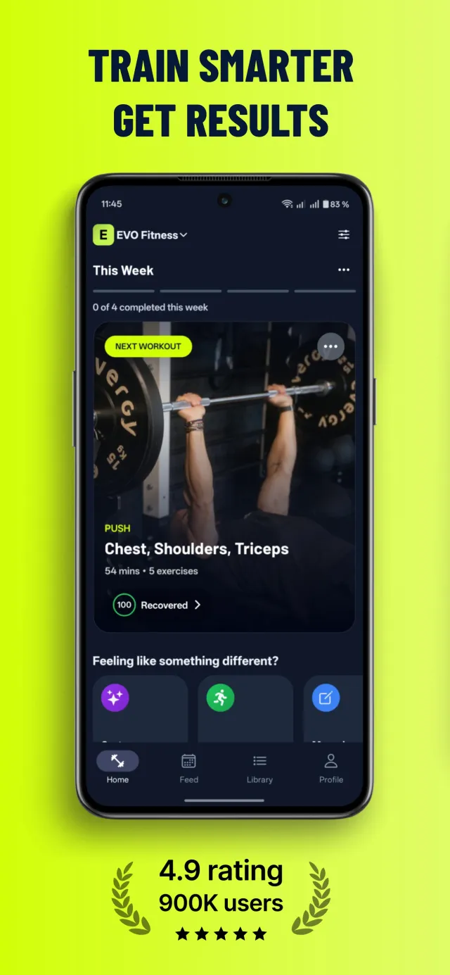 Gravl: AI Personal Trainer - Screen 1