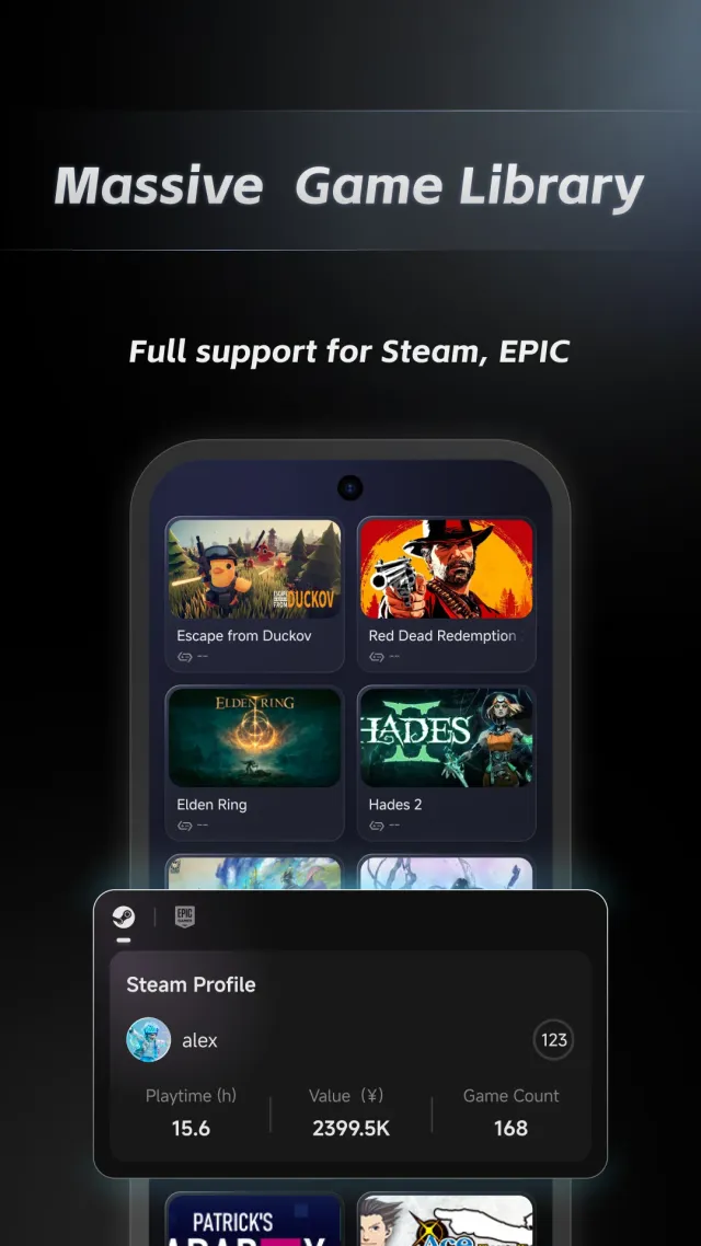 GameHub - Screen 2
