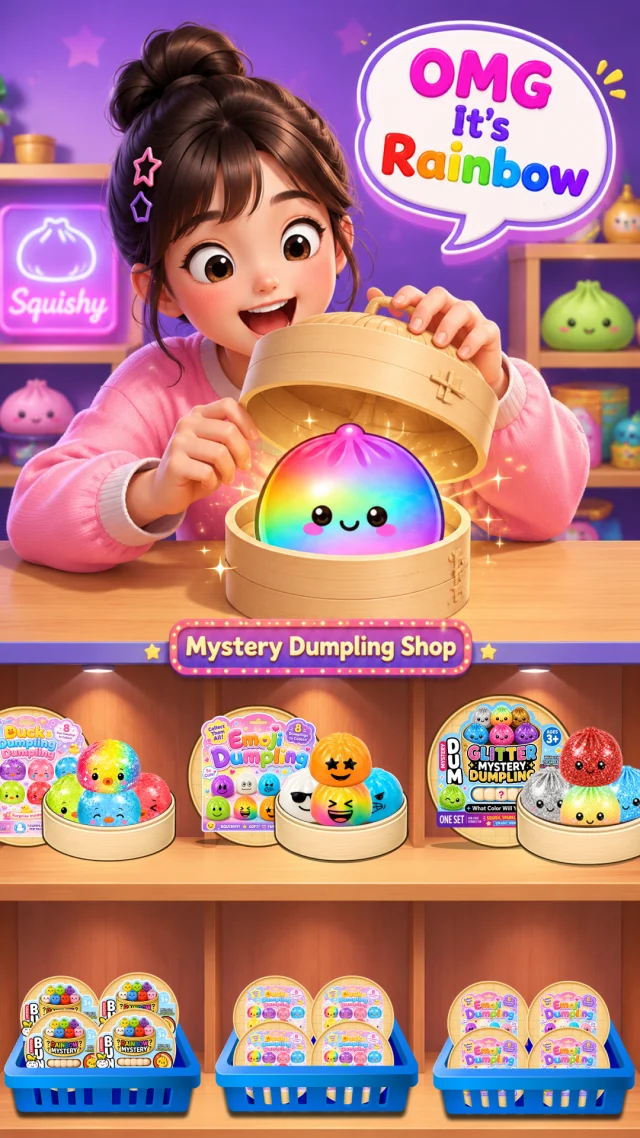 Mystery Dumpling: Unbox ASMR - Screen 2