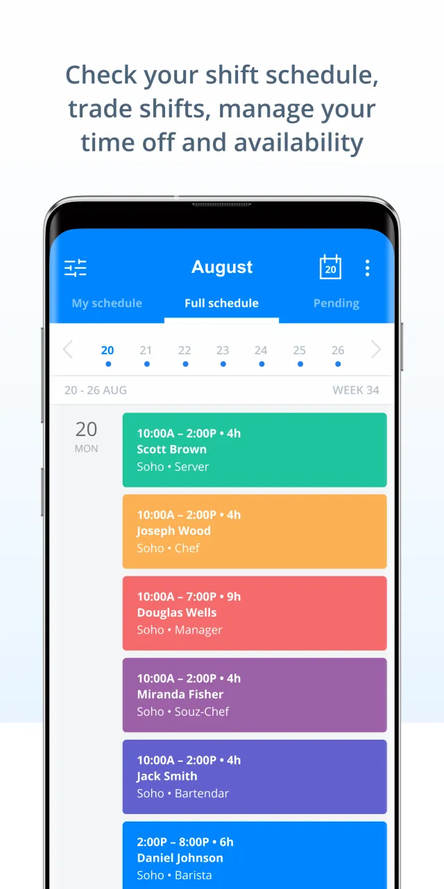 Sling: Employee Scheduling App - Screen 3