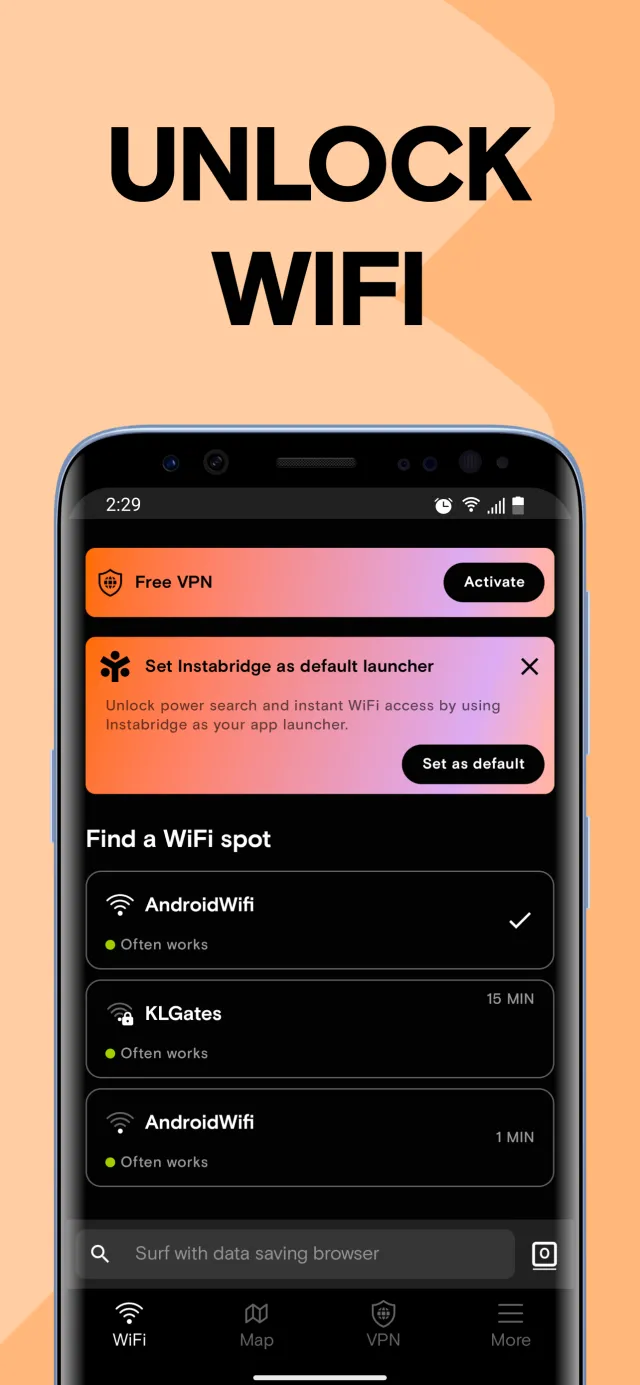 Instabridge: WiFi Hotspot Map - Screen 2
