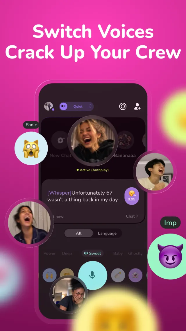 buz - voice connects - Screen 4