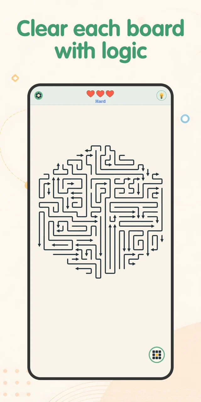 Find the Path: Arrow Clues - Screen 2